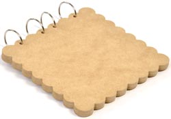 Beyond The Page MDF Square Scallop Album Beyond The Page MDF Square Scallop Album